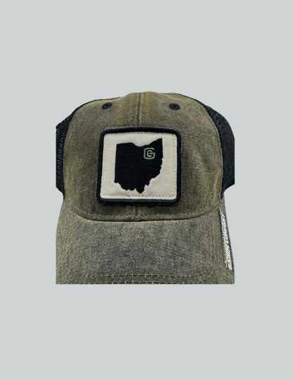 Ohio Outline Trucker Hat